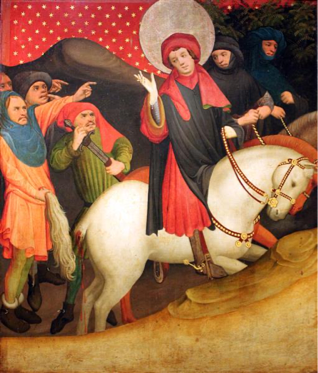 The Mocking of Saint Thomas of Canterbury. Master Franke. 1426